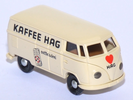 VW T1 Kasten Kaffee Hag coffeinfrei cremeweiß