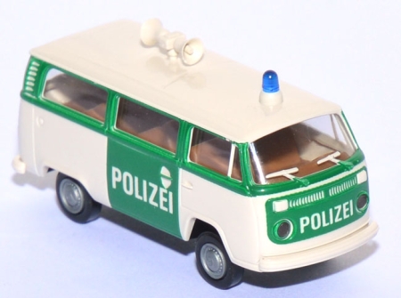 VW T2 Bus Polizei grün