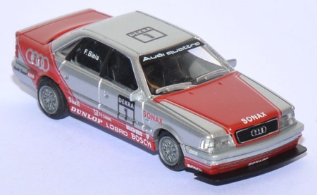 Audi V8 Evolution DTM 1992 AZR #1 Frank Biela silber