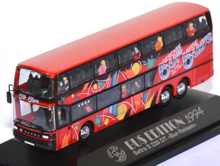 Kässbohrer Setra S 228 DT Bus-Reisen mit Figuren