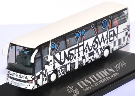 Kässbohrer Setra S 315 HD 2a Reisebus Alternativ Bus Reisen ABR Kunsthaus Wien mit Figuren