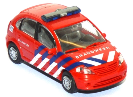 Citroen C3 Brandweer / Feuerwehr Niederlande / Holland rot