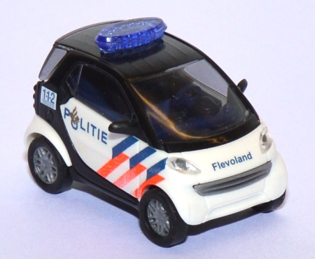 Smart City Coupe Politie Polizei Niederlande / Holland weiß