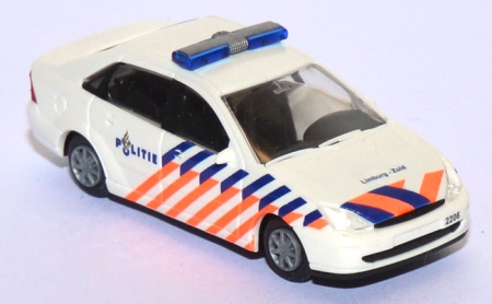 Ford Focus Politie Polizei Limburg Zuid Niederlande / Holland weiß