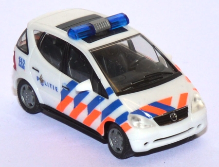 Mercedes-Benz A-Klasse (W168) Politie Polizei Niederlande / Holland weiß