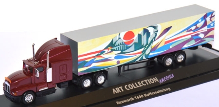 Kenworth T600 Koffersattelzug Art Collection Amerika