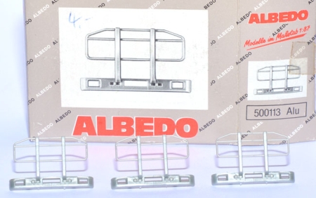 Rammschutz für Volvo F 10 - F 16 Alu 3 Stück