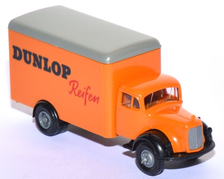 Mercedes-Benz L 311 Koffer-LKW Dunlop Reifen orange