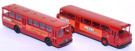 Mercedes-Benz O 317 K + Magirus Saturn 150 LS 12 Bus DB - Brekina