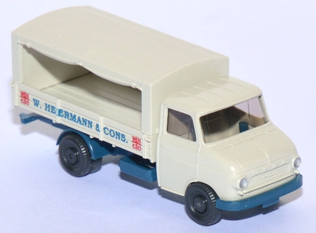 Opel Blitz A 1,9 t Pritschen-​LKW - W. Heiermann & Cons. grauweiß
