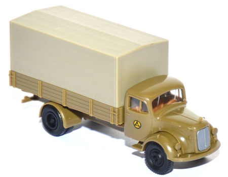 Mercedes-​Benz L 311 Pritschen-​LKW Zivilschutz khakigrau