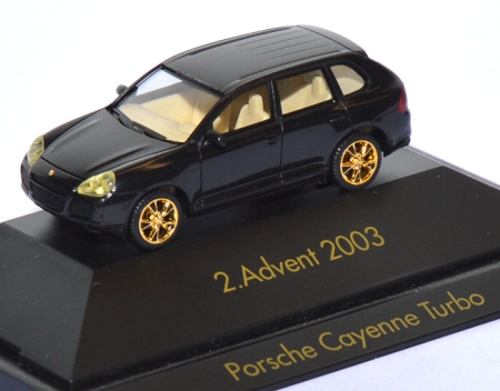 Porsche Cayenne Turbo schwarz