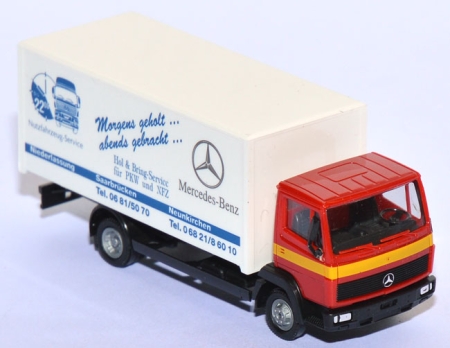 Mercedes-Benz 814 Koffer-LKW - Mercedes Niederlassung Saarbrücken / Neunkirchen