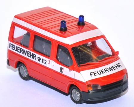 Ford Transit Bus Feuerwehr rot