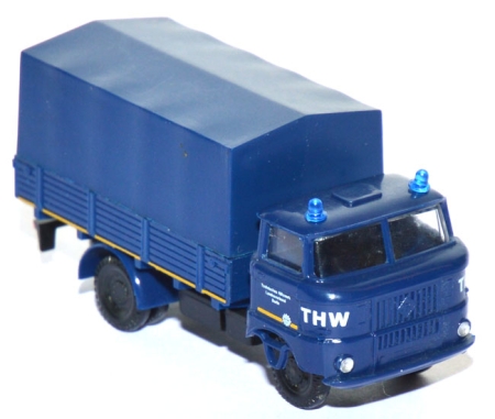 IFA W50 Pritschen-LKW THW LV Berlin blau