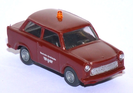 Trabant P 601 S Limousine DR mit Gelblicht rotbraun