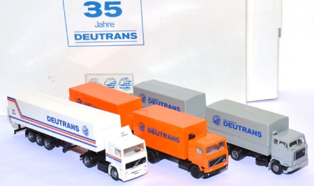 Volvo F 89, F 12 - Set 35 Jahre Deutrans