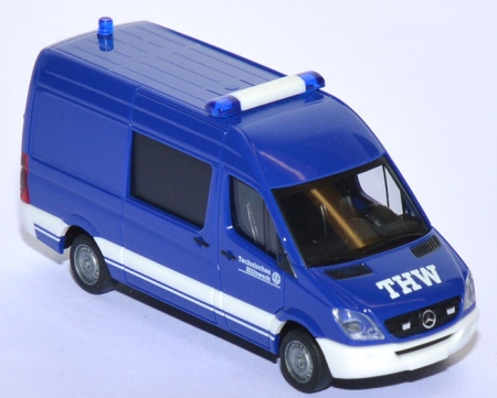 Mercedes-Benz Sprinter 06 Halbbus THW blau