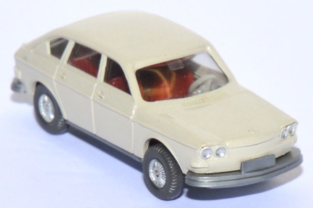 VW 411 Limousine perlweiß