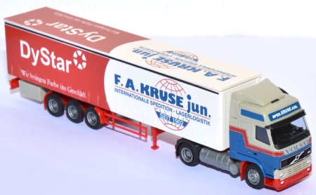 Volvo FH 12 facelift Gardinenplanensattelzug F. A. Kruse jun. / DyStar