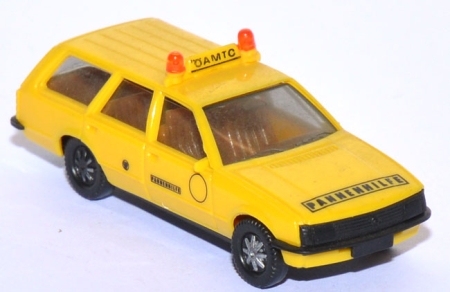 Opel Rekord Caravan 2.0 E ÖAMTC Pannenhilfe gelb