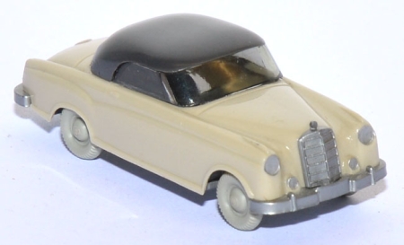 Mercedes-Benz 220 Cabriolet geschlossen hellgelbgrau