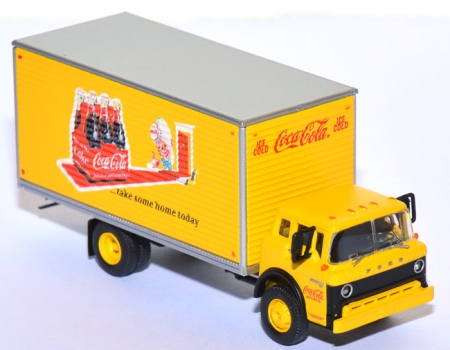 Ford C Box Van Coca-Cola gelb
