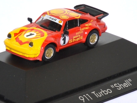 Porsche 911 turbo Shell #1 rot