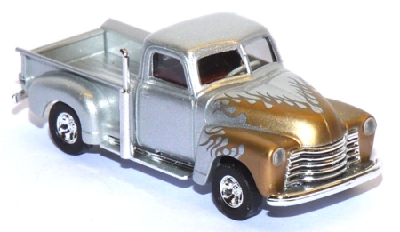 Chevrolet Pickup 1950 Flammen silber 48294