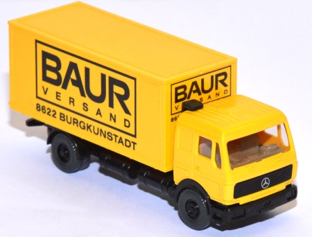 Mercedes-Benz NG 1635 Koffer-Lkw Baur Versand gelb