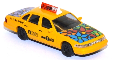 Ford Crown Victoria NYC Taxi Flower Power 49030