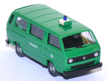VW T3 Bus Bahnpolizei grün