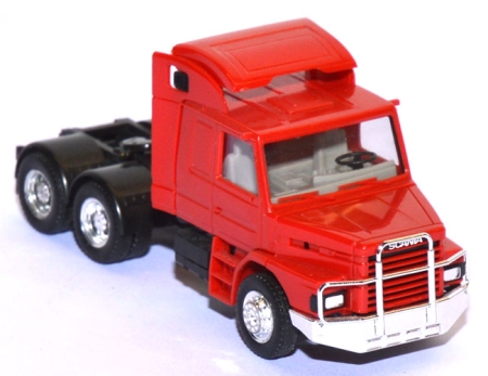 Scania T142 Hauber Solozugmaschine rot