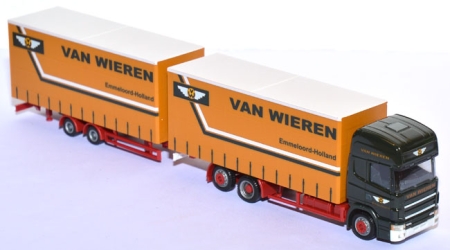 Scania 164 TL Volumen-Hängerzug Van Wieren Emmeloord-Holland