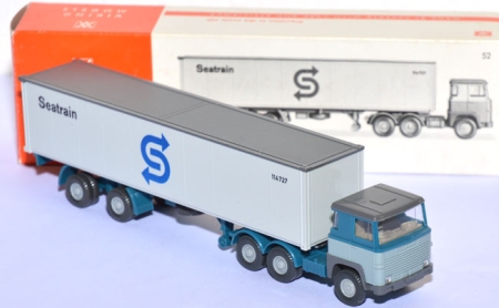 Scania 110 LBT Containersattelzug Seatrain