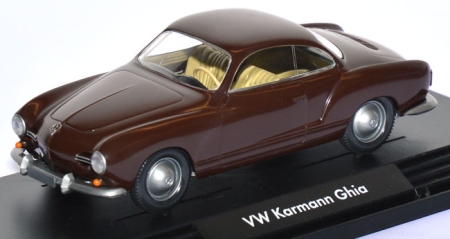 VW Karmann Ghia Coupe schokoladenbraun 1:40