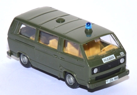 VW T3 Bus Feldjäger Berlin Bundeswehr grün