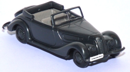 BMW 327 Cabrio offen Feldgendarmerie Militär grau 40253
