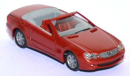 Mercedes-Benz SL offen mit Hardtop rot