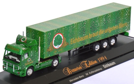 Mercedes-​Benz SK 88 Koffersattelzug Eichbaum Biere