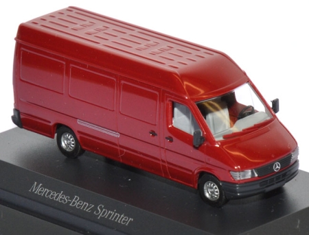 Mercedes-​Benz Sprinter (T1N) Kasten HD, lang weinrot