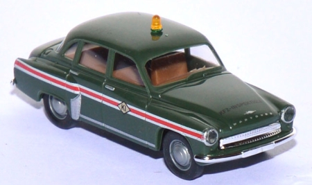 Wartburg 311 Limousine KI KFZ Inspektion NVA DDR Militär grün