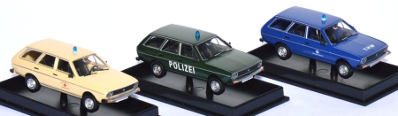 VW Passat B2 Variant 3er Set Blaulicht THW / DRK / Polizei