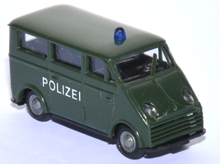 DKW 3=6 Bus Polizei grün