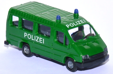 Ford Transit B Bus Polizei grün