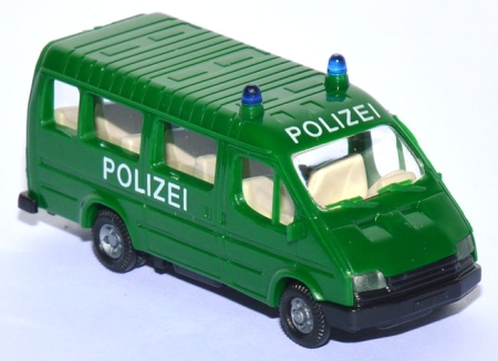 Ford Transit B Bus Polizei grün