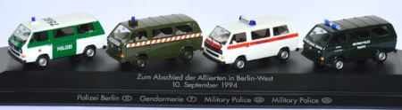 VW T3 Bus Set Militärpolizei Alliierte