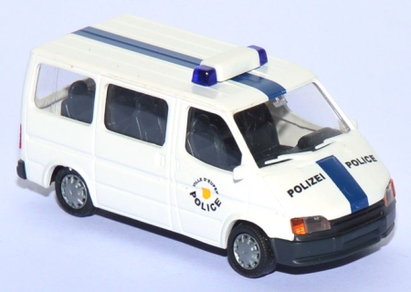 Ford Transit Police Polizei Eupen Belgien weiß