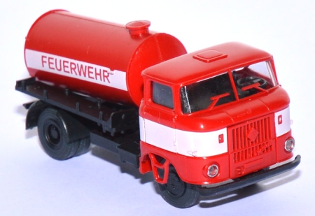 IFA W50 LKW Tankwagen Feuerwehr rot