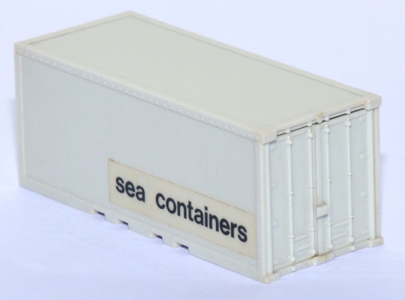 Container 20 ft. sea containers altweiß